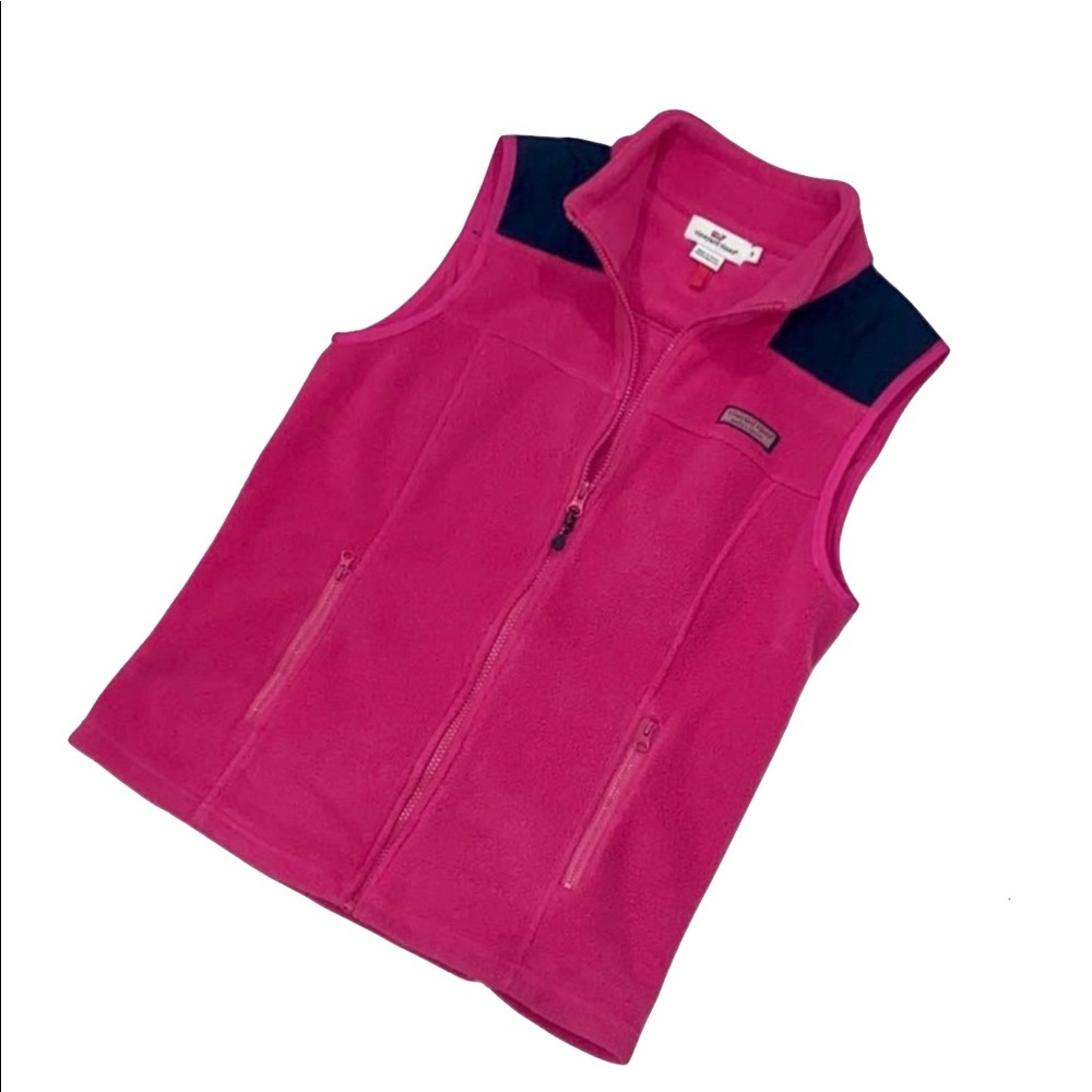 Like New Vineyard Vines Bright Pink Vest